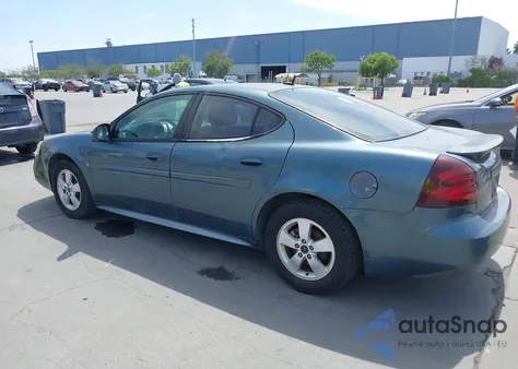 2006 Pontiac Grand Prix z USA, uszkodzony, nr VIN 2G2WP552361122186